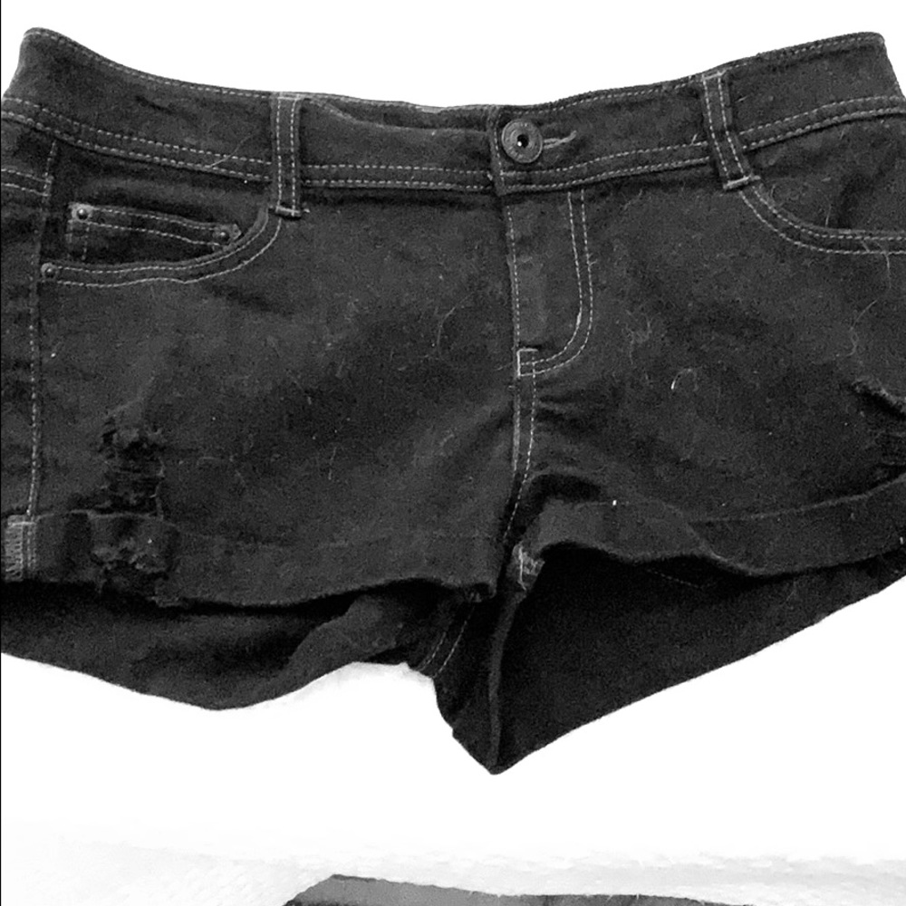 Black shorts